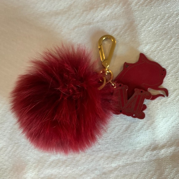 MaxMara Leather and Fur Reversible Bag, Special Edition, Red - Picture 15 of 16